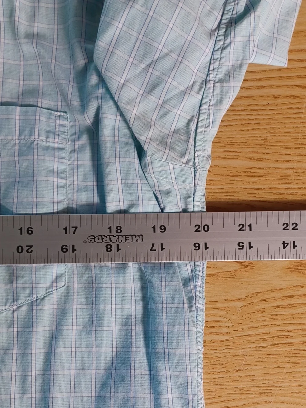 J. Crew Mens Light Weight Cotton Blue Plaid Long-Sleeve Button-Up Shirt Medium